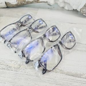 NEW Set of Four Reading Glasses Men/Women, Eyeglasses, Blue Light Readers